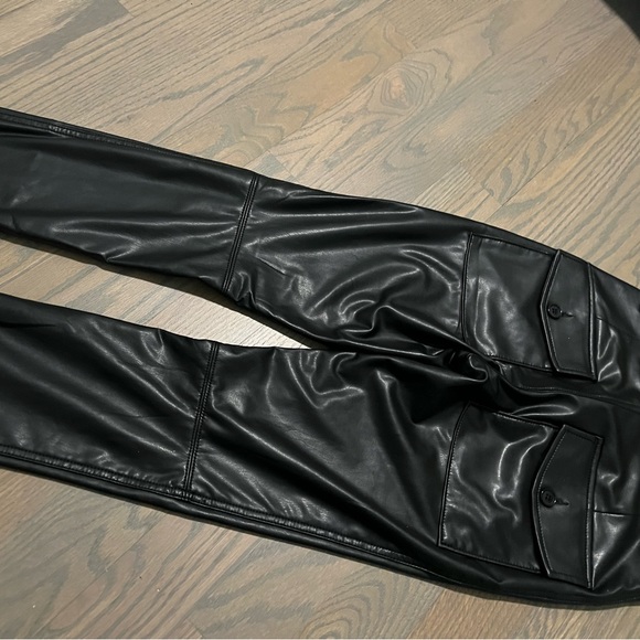 Free! With >3 items! NWT Banana republic size 24 vegan leather pants - Picture 5 of 9